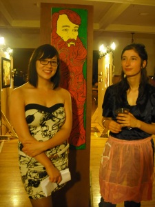 ArtFeeds Organizers, Sheana Sisselman and Marie Biondolillo
